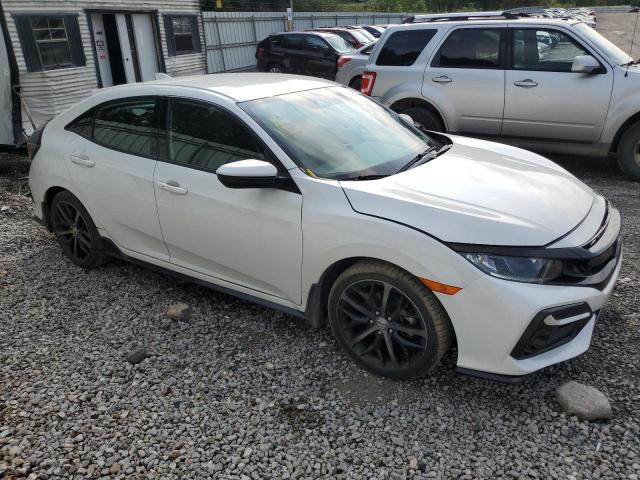 SHHFK7H42MU221934 - 2021 HONDA CIVIC SPORT თეთრი ფოტო 4
