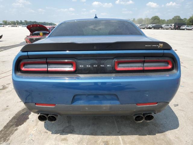 2C3CDZFJ0MH599848 - 2021 DODGE CHALLENGER R/T SCAT PACK BLUE photo 6
