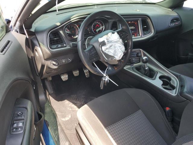 2C3CDZFJ0MH599848 - 2021 DODGE CHALLENGER R/T SCAT PACK BLUE photo 8