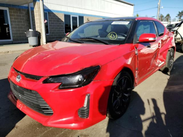 JTKJF5C74GJ022797 - 2016 TOYOTA SCION TC 红色 照片 2
