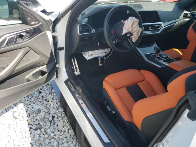 WBS33BA02PCM84849 - 2023 BMW M4 COMPETITION Blanc photo 8