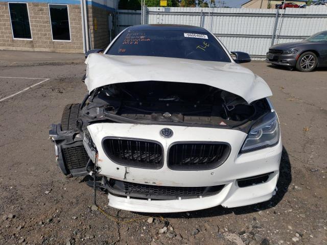 WBA6D2C51GGT65531 - 2016 BMW 640 XI GRAN COUPE WHITE photo 5