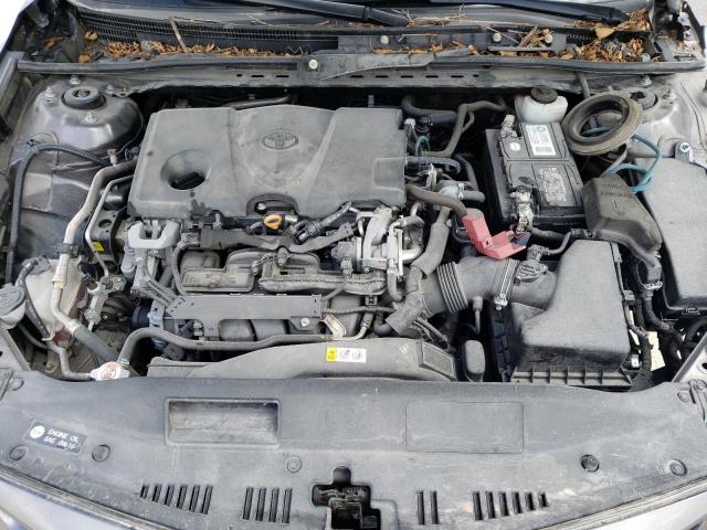 4T1B61HK8KU697282 - 2019 TOYOTA CAMRY XSE GRAY photo 11