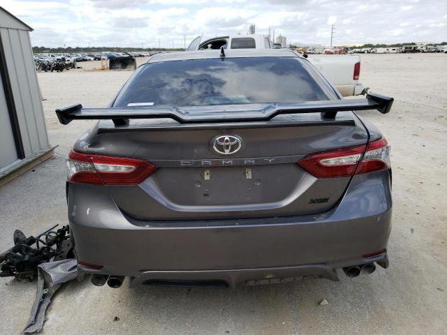 4T1B61HK8KU697282 - 2019 TOYOTA CAMRY XSE GRAY photo 6