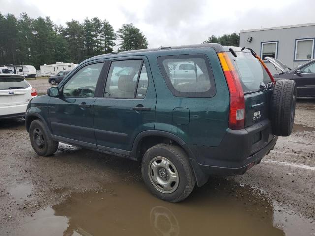 SHSRD78493U114850 - 2003 HONDA CR-V LX GREEN photo 2