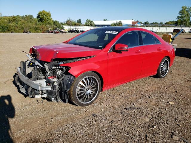 WDDSJ4GB9JN640366 - 2018 MERCEDES-BENZ CLA 250 4MATIC RED photo 1