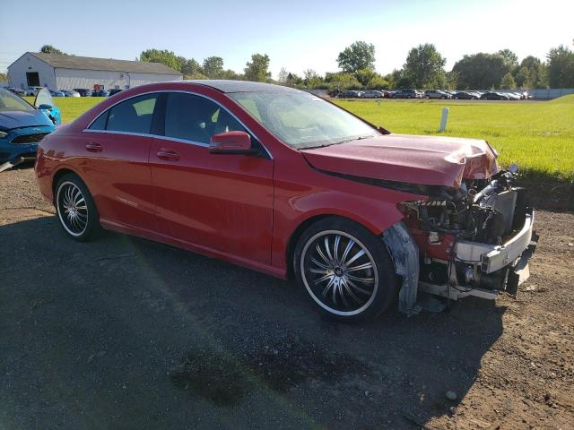 WDDSJ4GB9JN640366 - 2018 MERCEDES-BENZ CLA 250 4MATIC RED photo 4