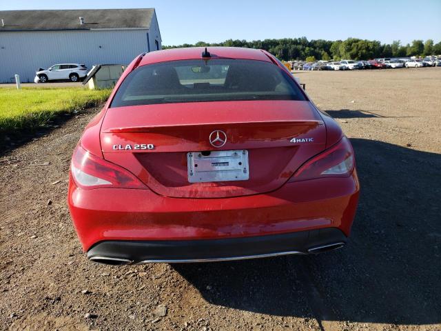 WDDSJ4GB9JN640366 - 2018 MERCEDES-BENZ CLA 250 4MATIC RED photo 6