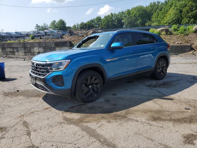 1V2KE2CA1RC228996 - 2024 VOLKSWAGEN ATLAS CROS SE BLUE photo 1