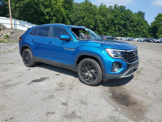 1V2KE2CA1RC228996 - 2024 VOLKSWAGEN ATLAS CROS SE BLUE photo 4