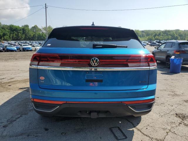 1V2KE2CA1RC228996 - 2024 VOLKSWAGEN ATLAS CROS SE BLUE photo 6