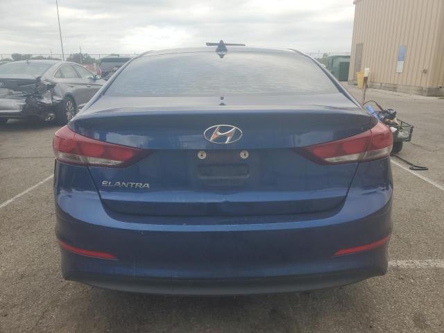 5NPD84LF2HH190125 - 2017 HYUNDAI ELANTRA SE BLUE photo 6