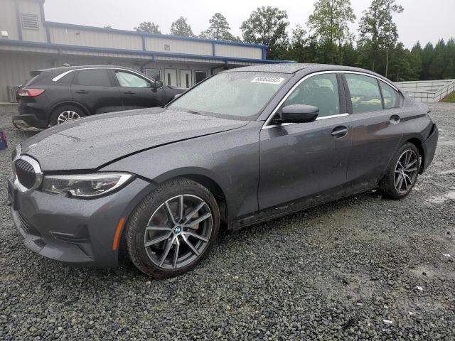 3MW5R7J03L8B08185 - 2020 BMW 330XI GRAY photo 1