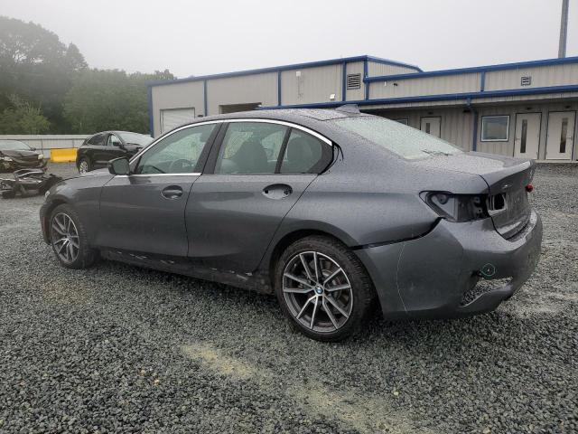 3MW5R7J03L8B08185 - 2020 BMW 330XI GRAY photo 2