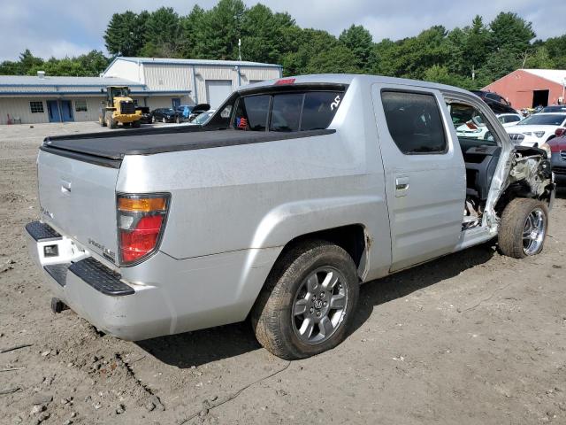 2HJYK16357H530485 - 2007 HONDA RIDGELINE RTX SILVER photo 3