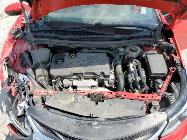 1G1BC5SM0K7107629 - 2019 CHEVROLET CRUZE LS RED photo 11