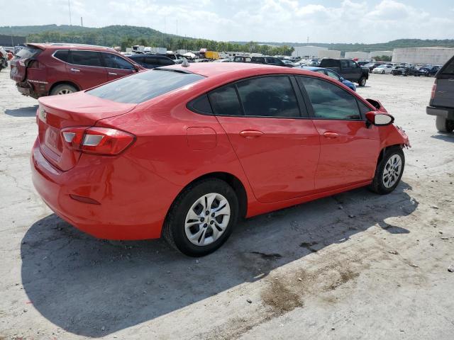 1G1BC5SM0K7107629 - 2019 CHEVROLET CRUZE LS RED photo 3