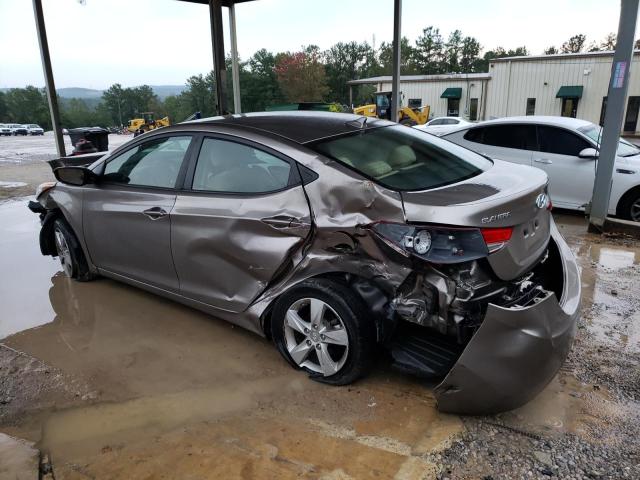 5NPDH4AE0DH375455 - 2013 HYUNDAI ELANTRA GLS TAN photo 2