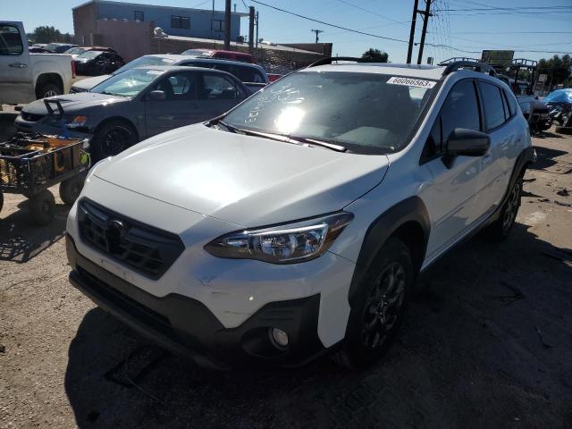 JF2GTHSC3MH666080 - 2021 SUBARU CROSSTREK SPORT WHITE photo 1