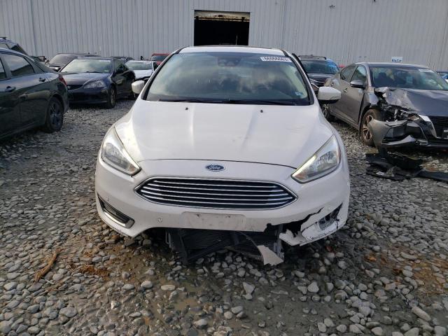 1FADP3N27GL219741 - 2016 FORD FOCUS TITANIUM WHITE photo 5