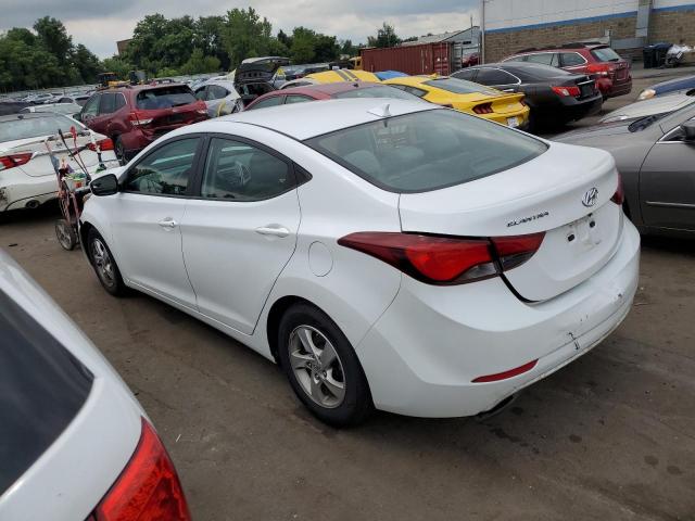 5NPDH4AE2FH548315 - 2015 HYUNDAI ELANTRA SE WHITE photo 2