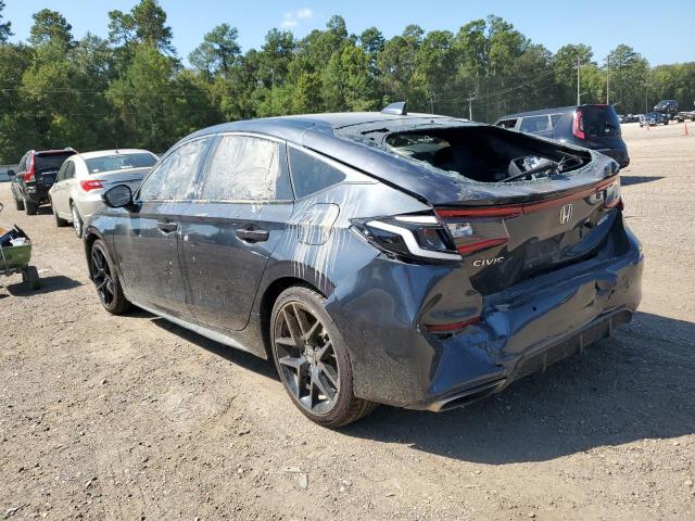 19XFL1H8XNE006548 - 2022 HONDA CIVIC SPORT TOURING GRAY photo 2