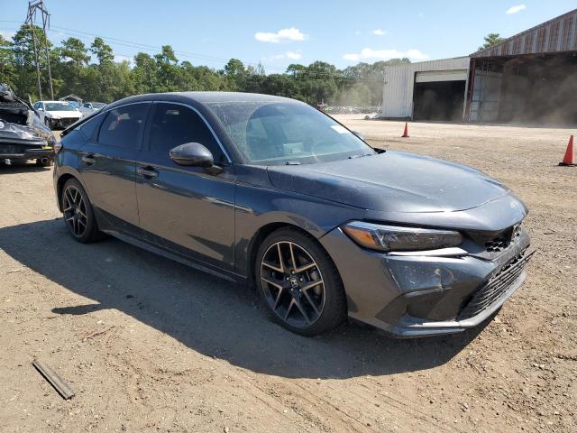 19XFL1H8XNE006548 - 2022 HONDA CIVIC SPORT TOURING GRAY photo 4