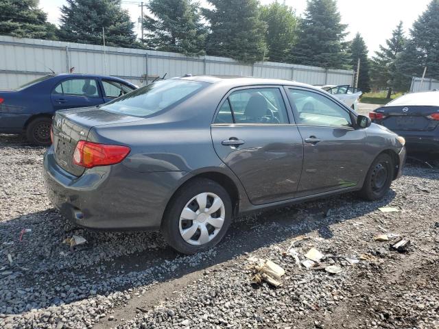 2T1BU4EE1AC377839 - 2010 TOYOTA COROLLA BASE GRAY photo 3