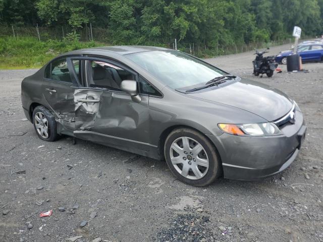 2HGFA16508H516691 - 2008 HONDA CIVIC LX GRAY photo 4