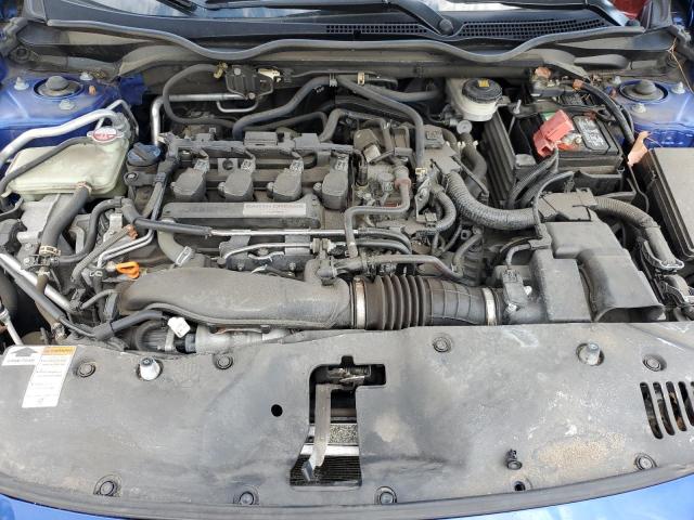 JHMFC1F34JX004987 - 2018 HONDA CIVIC EX BLUE photo 11