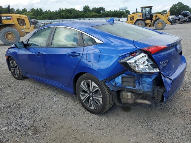 JHMFC1F34JX004987 - 2018 HONDA CIVIC EX BLUE photo 2