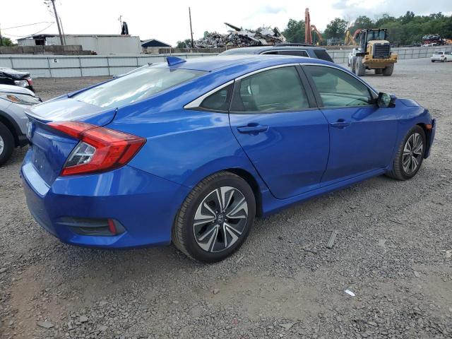 JHMFC1F34JX004987 - 2018 HONDA CIVIC EX BLUE photo 3