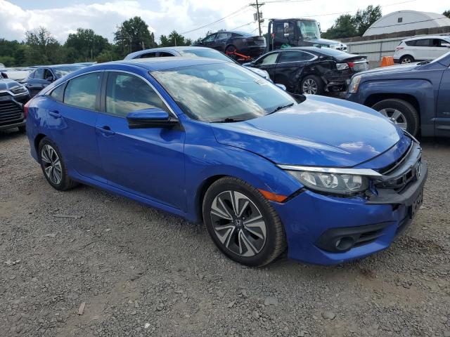 JHMFC1F34JX004987 - 2018 HONDA CIVIC EX BLUE photo 4