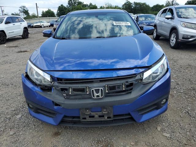 JHMFC1F34JX004987 - 2018 HONDA CIVIC EX BLUE photo 5