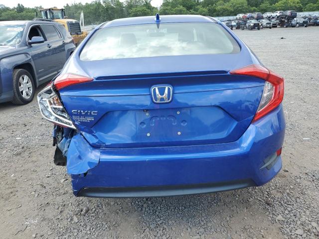 JHMFC1F34JX004987 - 2018 HONDA CIVIC EX BLUE photo 6