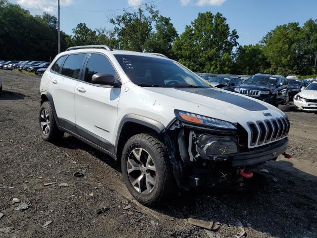 1C4PJMBS7FW528190 - 2015 JEEP CHEROKEE TRAILHAWK WHITE photo 4