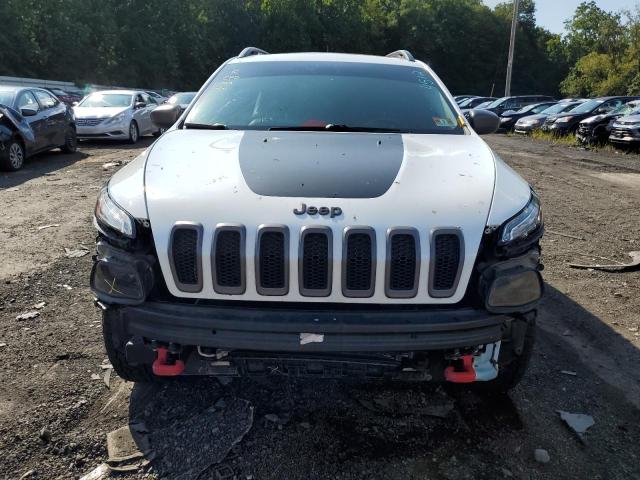 1C4PJMBS7FW528190 - 2015 JEEP CHEROKEE TRAILHAWK WHITE photo 5