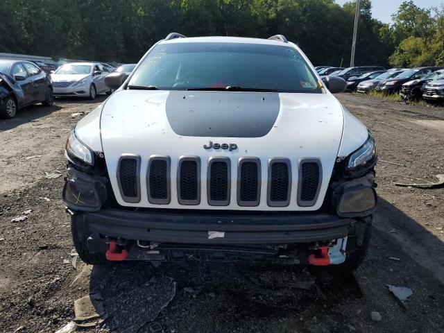 1C4PJMBS7FW528190 - 2015 JEEP CHEROKEE TRAILHAWK WHITE photo 5