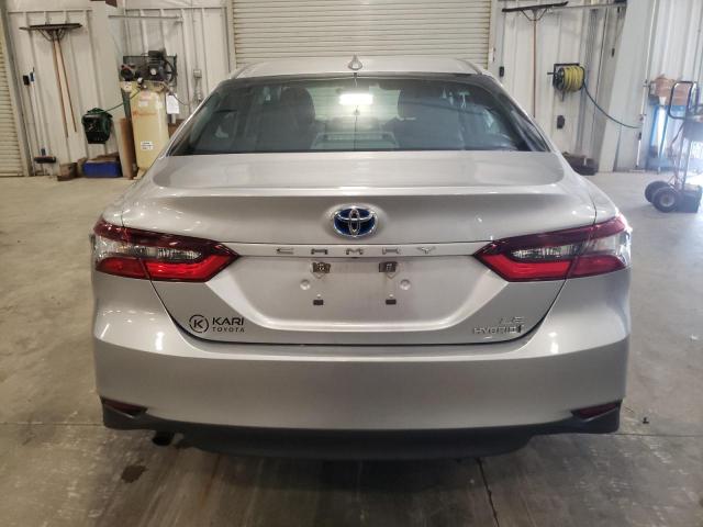 4T1C31AK0NU594269 - 2022 TOYOTA CAMRY LE SILVER photo 6