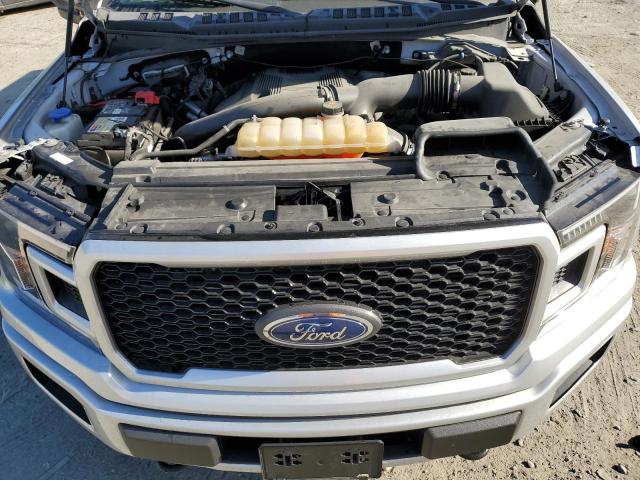 1FTEW1E4XKFC23863 - 2019 FORD F150 SUPERCREW SILVER photo 11