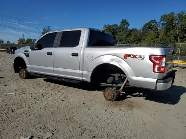 1FTEW1E4XKFC23863 - 2019 FORD F150 SUPERCREW SILVER photo 2