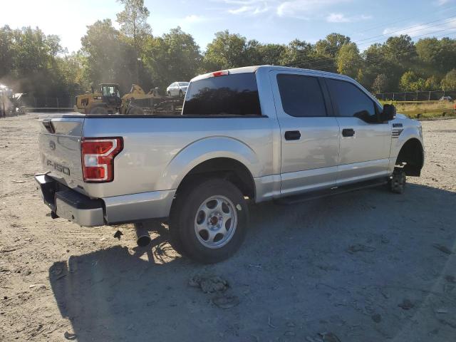 1FTEW1E4XKFC23863 - 2019 FORD F150 SUPERCREW SILVER photo 3