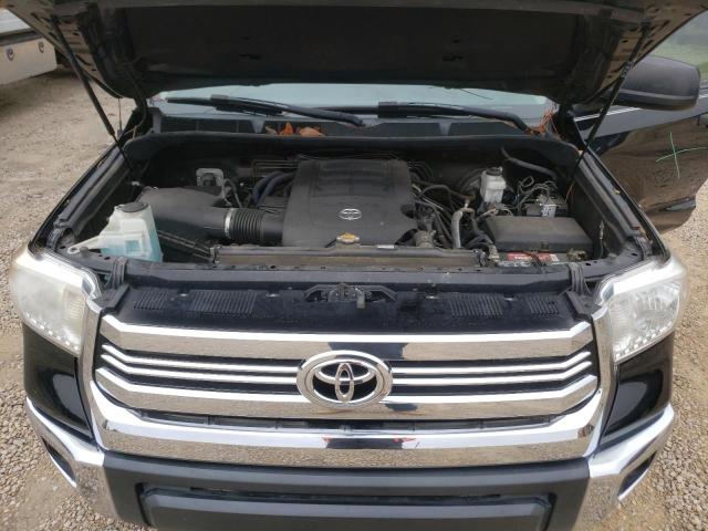 5TFRM5F16HX118453 - 2017 TOYOTA TUNDRA DOUBLE CAB SR/SR5 BLACK photo 11