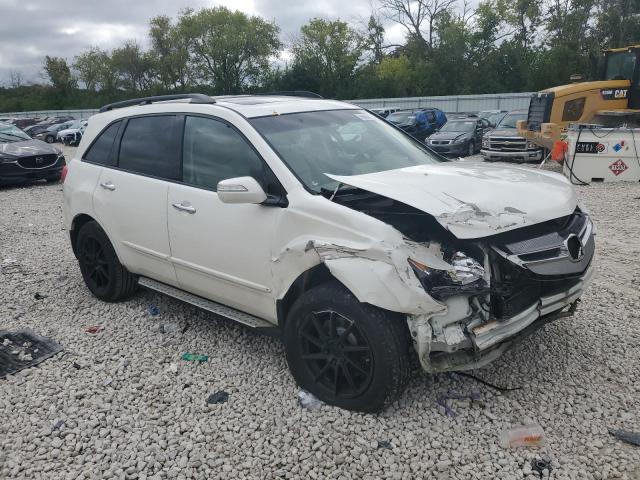 2HNYD284X9H501958 - 2009 ACURA MDX TECHNOLOGY WHITE photo 4