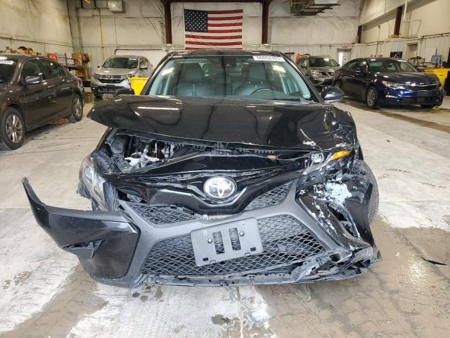 4T1B11HK6KU225970 - 2019 TOYOTA CAMRY L BLACK photo 5