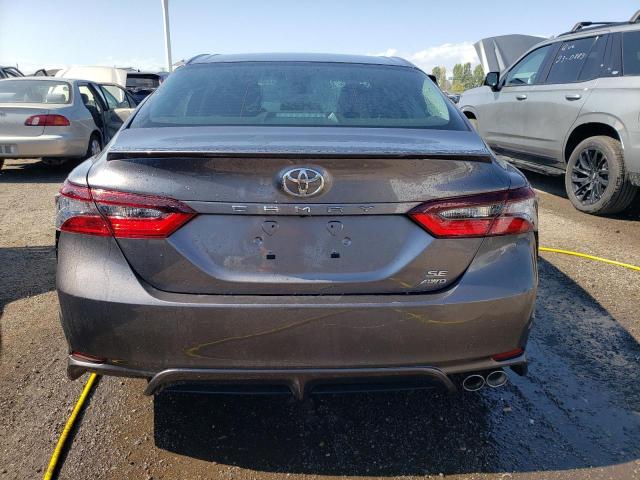 4T1G11BKXPU092393 - 2023 TOYOTA CAMRY SE NIGHT SHADE GRAY photo 6