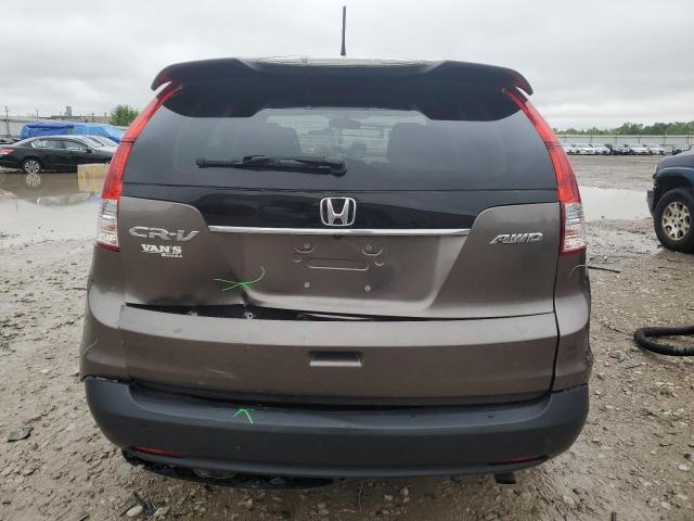 5J6RM4H52CL049815 - 2012 HONDA CR-V EX GRAY photo 6