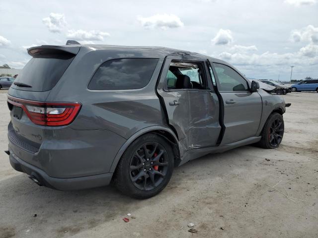 1C4SDJH99MC643120 - 2021 DODGE DURANGO SRT HELLCAT GRAY photo 3