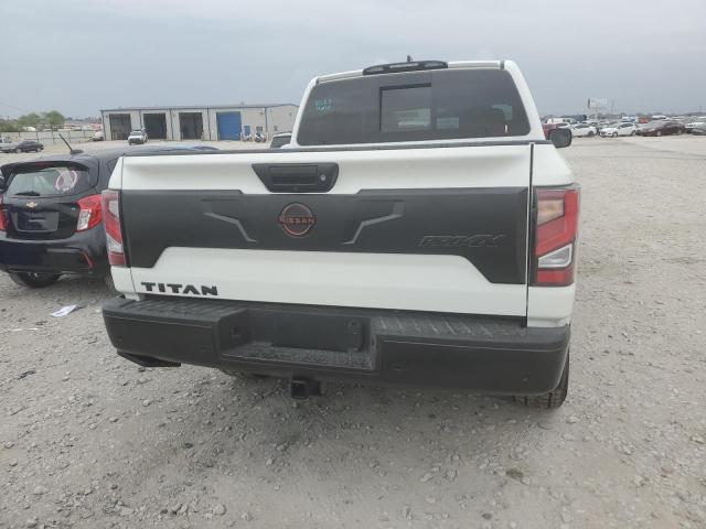 1N6AA1ED1PN105806 - 2023 NISSAN TITAN SV WHITE photo 6