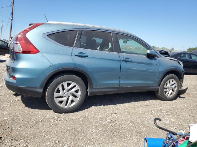 2HKRM4H70FH656747 - 2015 HONDA CR-V EXL BLUE photo 3